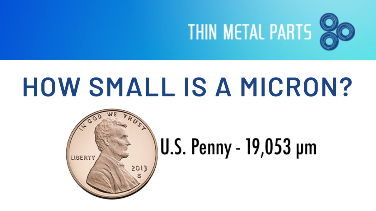 How Big is a Micron? - Thin Metal Parts
